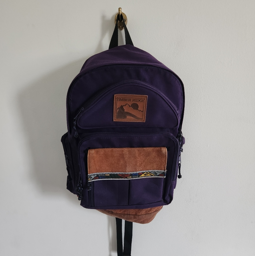 Timber Ridge Purple Backpack - image 2
